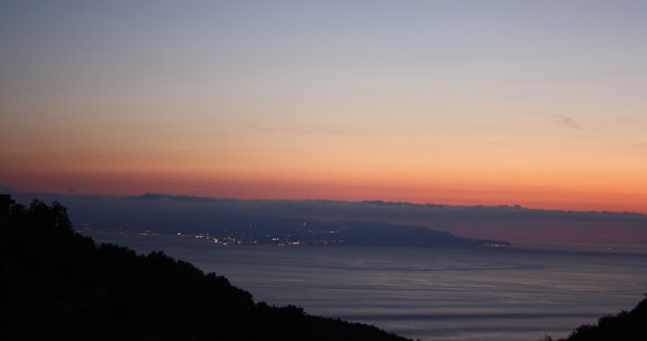 Tramonto Spettacolare a Ceramida di Bagnara Calabra