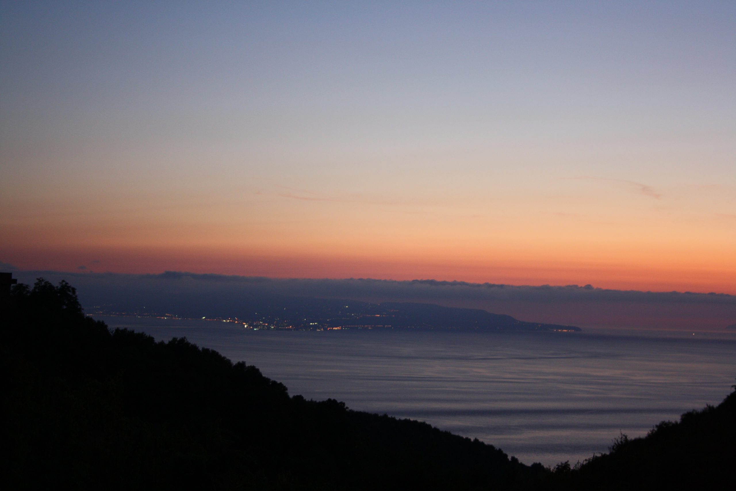 Tramonto Spettacolare a Ceramida di Bagnara Calabra