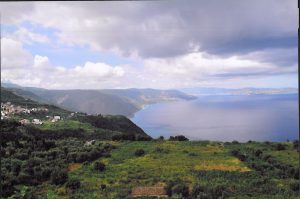 Pesaggio Ceramida con Scilla e Bagnara